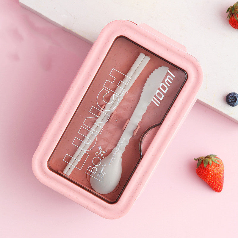 Heater Leak Proof Food Storage Container Cutlery