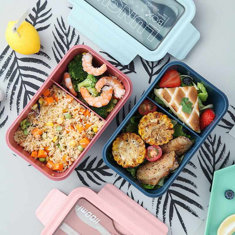 Heater Leak Proof Food Storage Container Cutlery