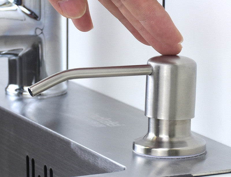 Dishwashing Liquid Presser Sink Press And Lengthen Silicone Tube Sink Head Detergent
