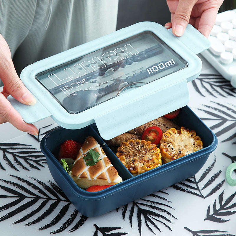 Heater Leak Proof Food Storage Container Cutlery