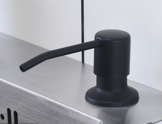 Dishwashing Liquid Presser Sink Press And Lengthen Silicone Tube Sink Head Detergent